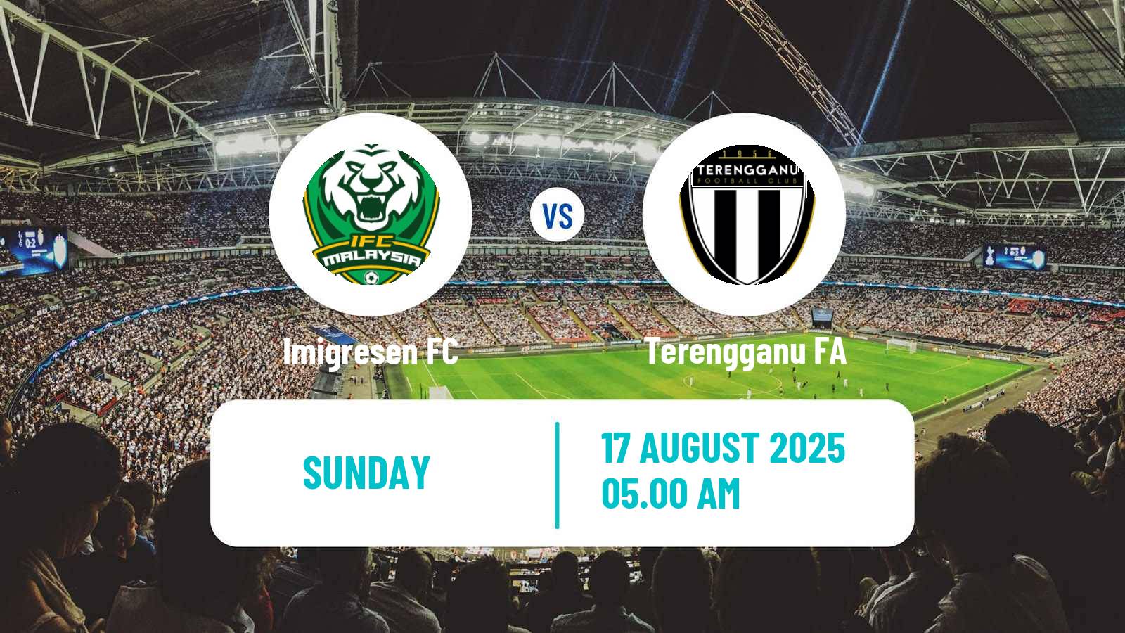 Football Malaysian FA Cup Imigresen - Terengganu FA