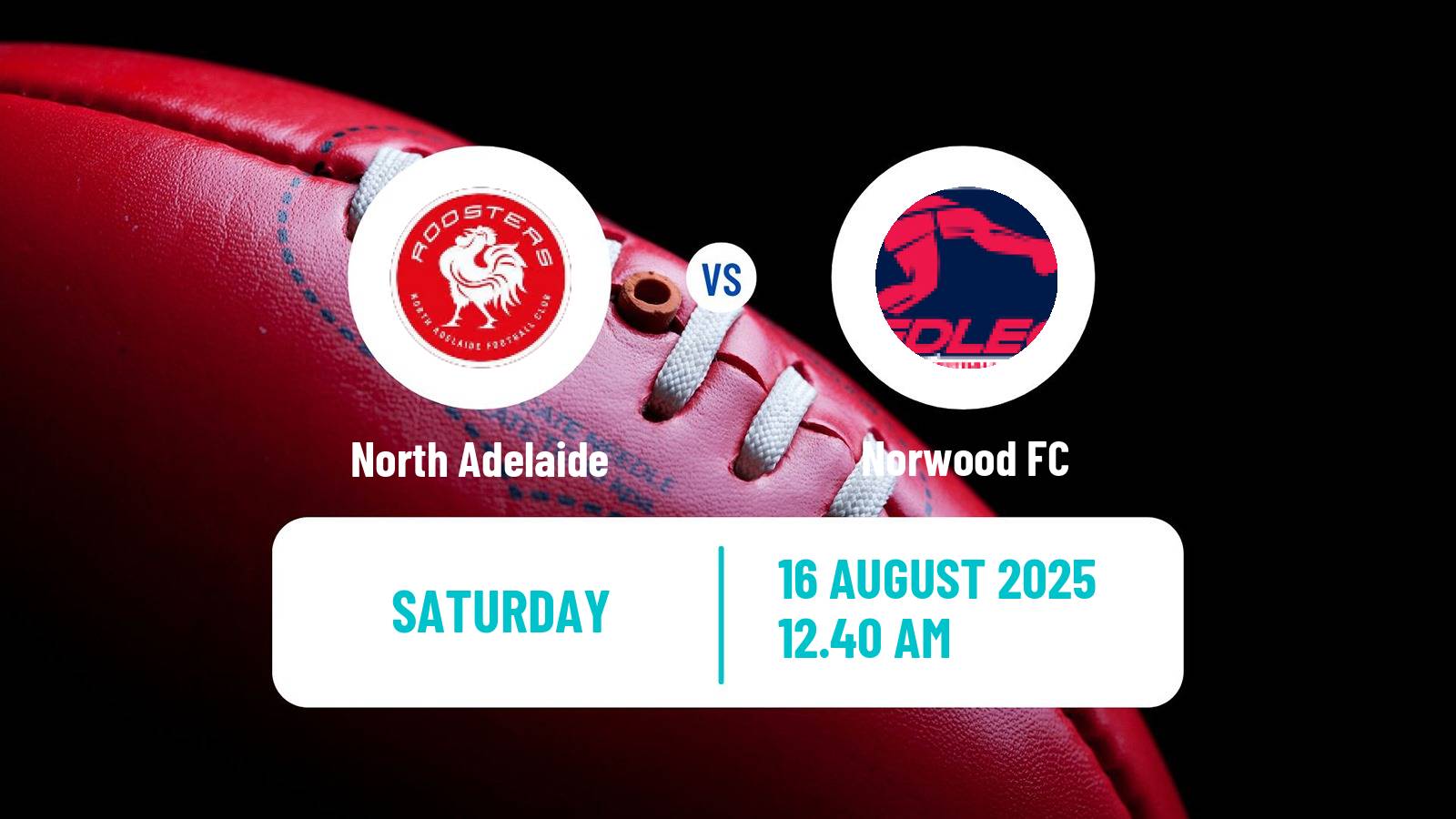 Aussie rules SANFL North Adelaide - Norwood