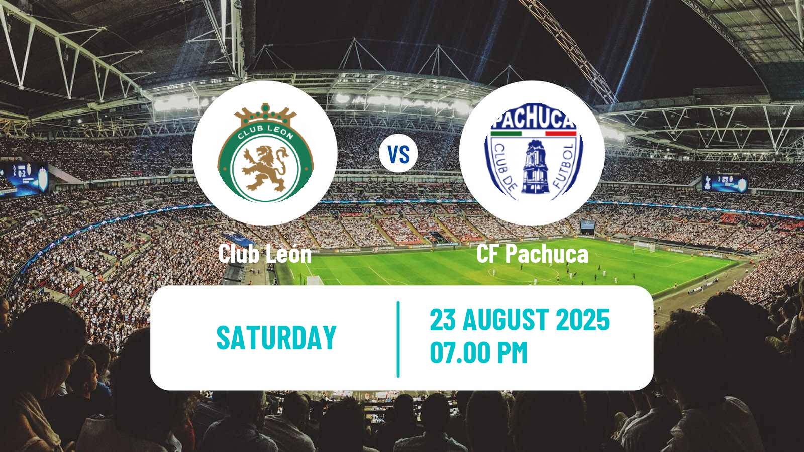 Football Mexican Liga MX Club León - Pachuca