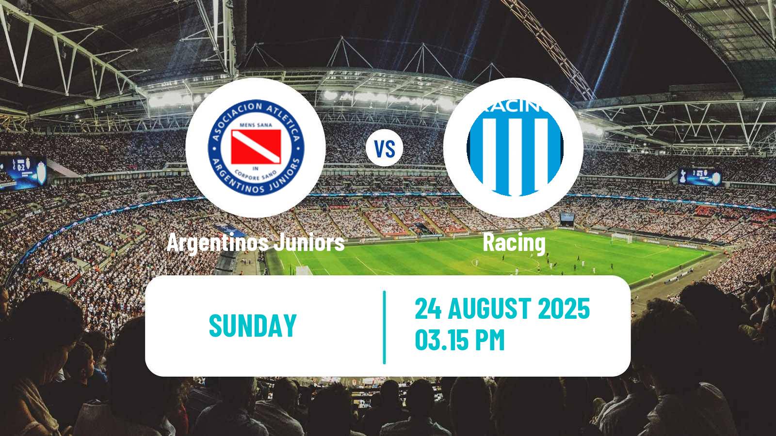 Football Argentinian Liga Profesional Argentinos Juniors - Racing