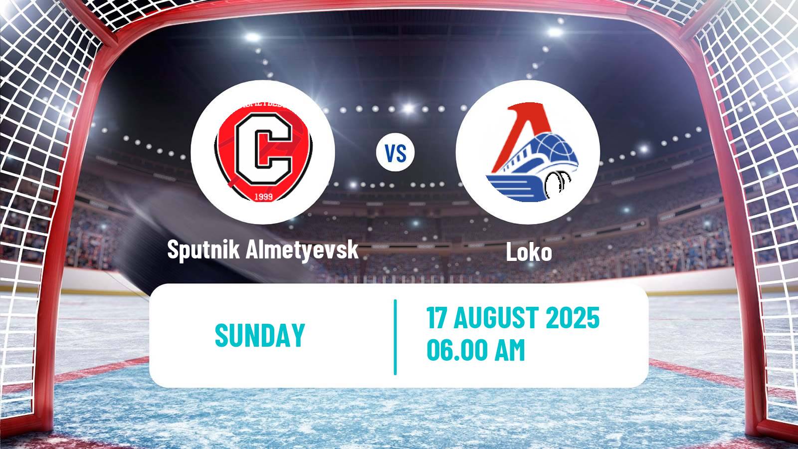 Hockey Club Friendly Ice Hockey Sputnik Almetyevsk - Loko