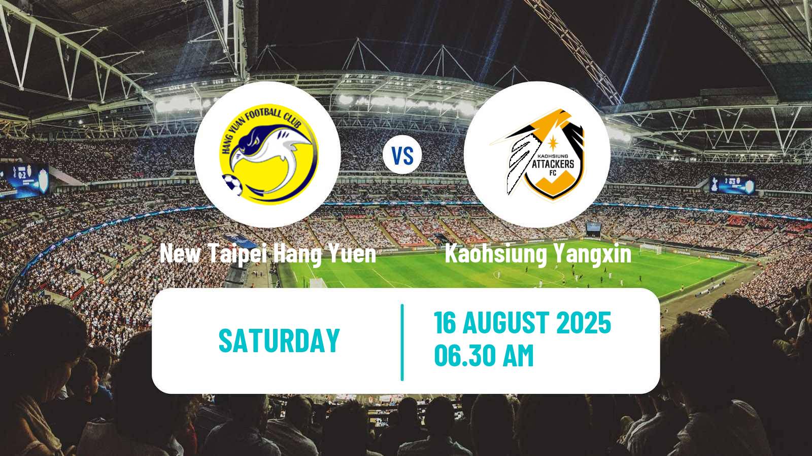 Football Taiwan Football League Women New Taipei Hang Yuen - Kaohsiung Yangxin