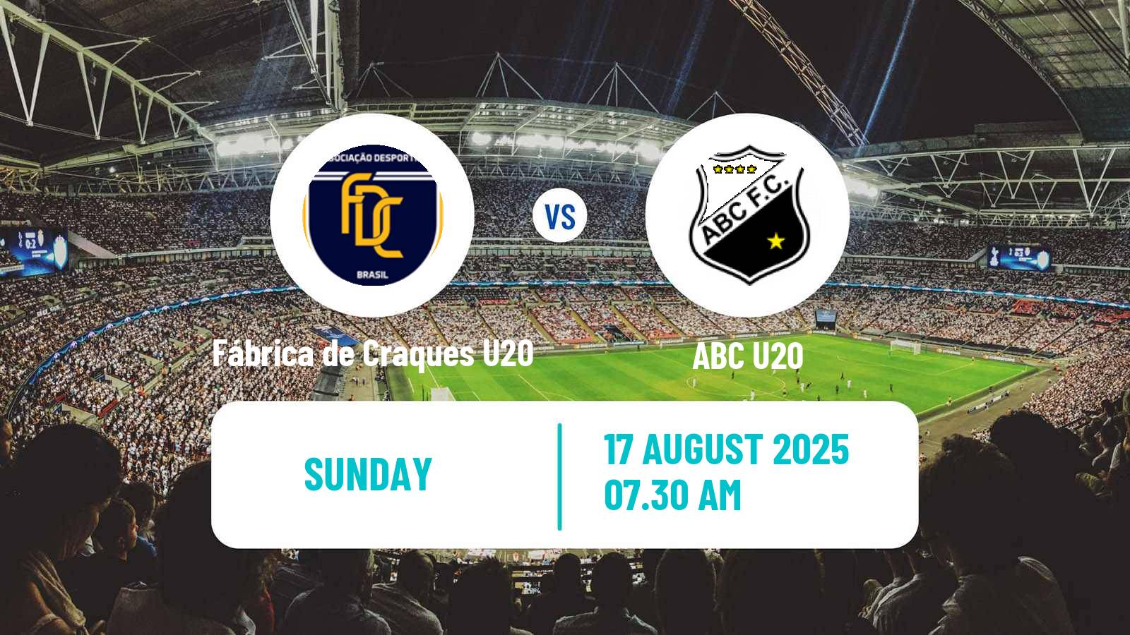 Football Brazilian Potiguar U20 Fábrica de Craques U20 - ABC U20