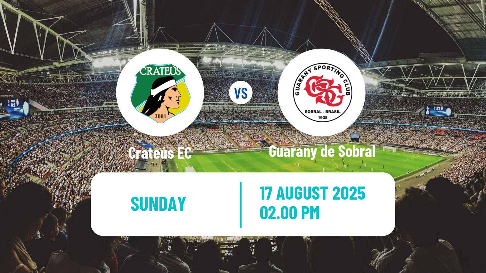 Football Brazilian Cearense 3 Crateús - Guarany de Sobral