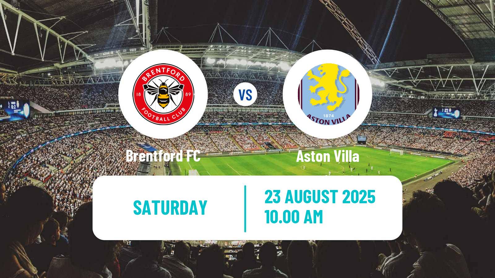 Football English Premier League Brentford - Aston Villa