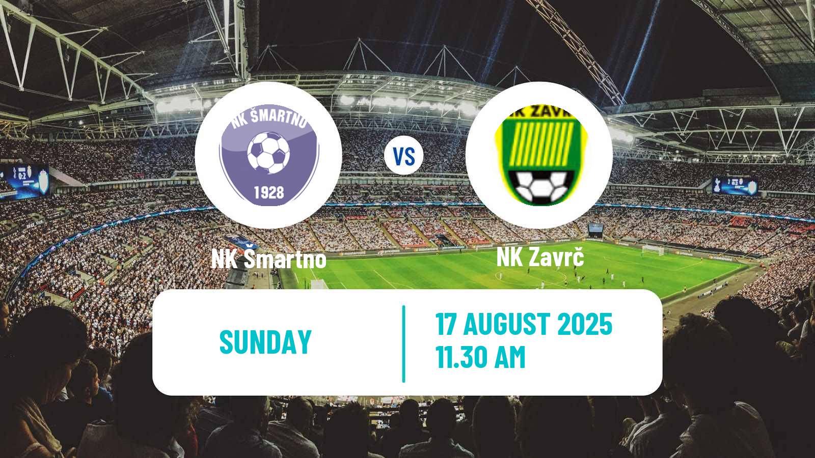 Football Slovenian 3 SNL East Šmartno - Zavrč