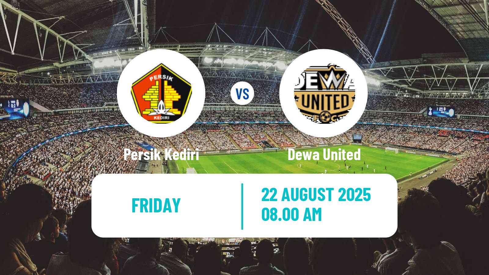 Football Indonesian Liga 1 Dewa United - Persik Kediri