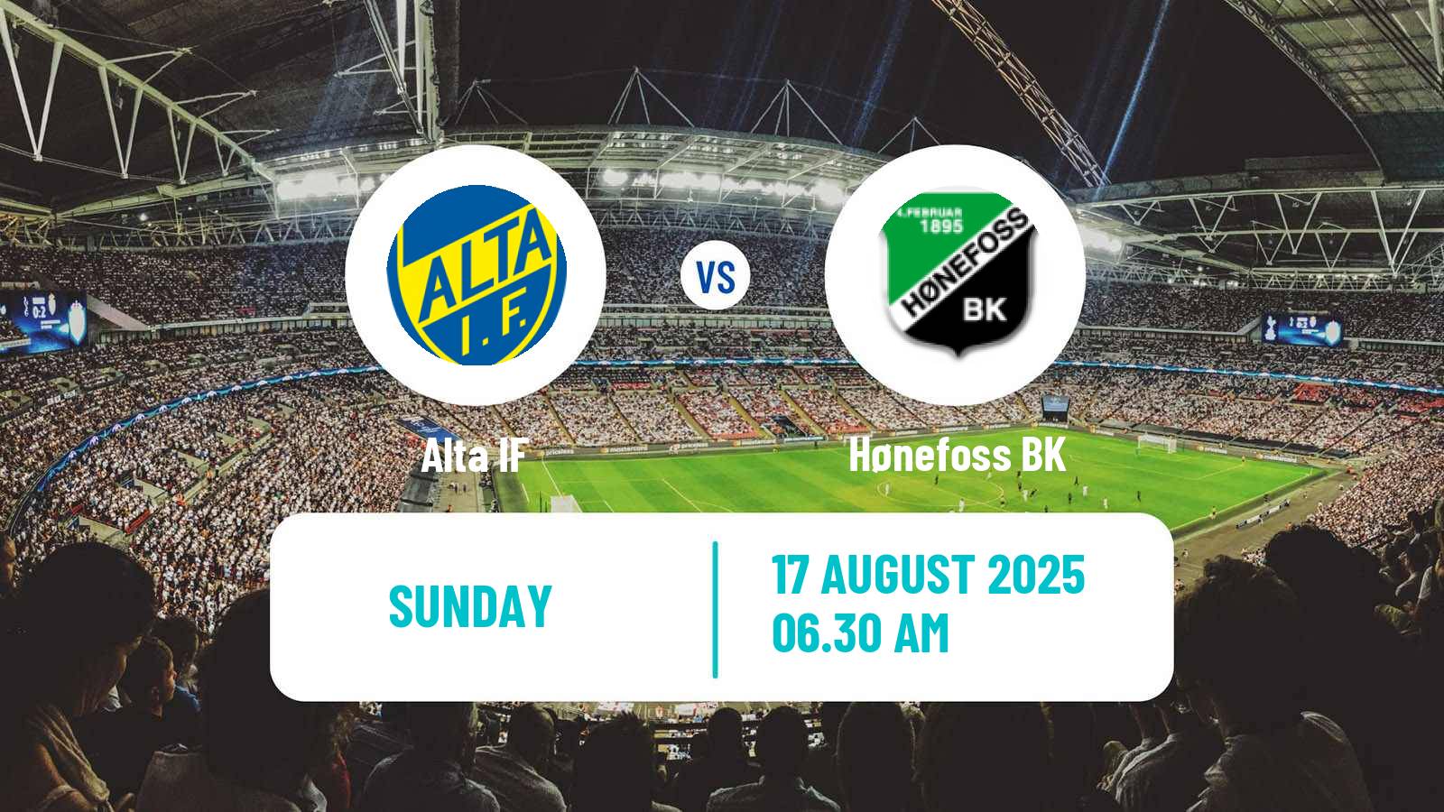 Football Norwegian Division 2 - Group 2 Alta - Hønefoss