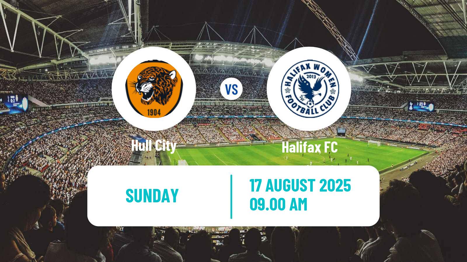Football English National League North Women Hull City - Halifax FC