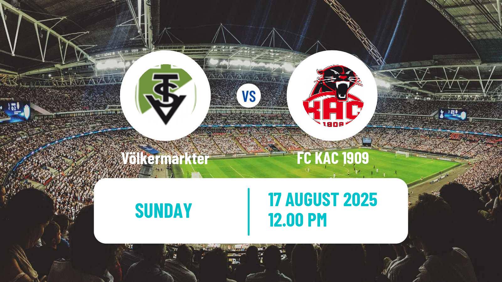 Football Austrian Landesliga Karnten Völkermarkter - KAC 1909