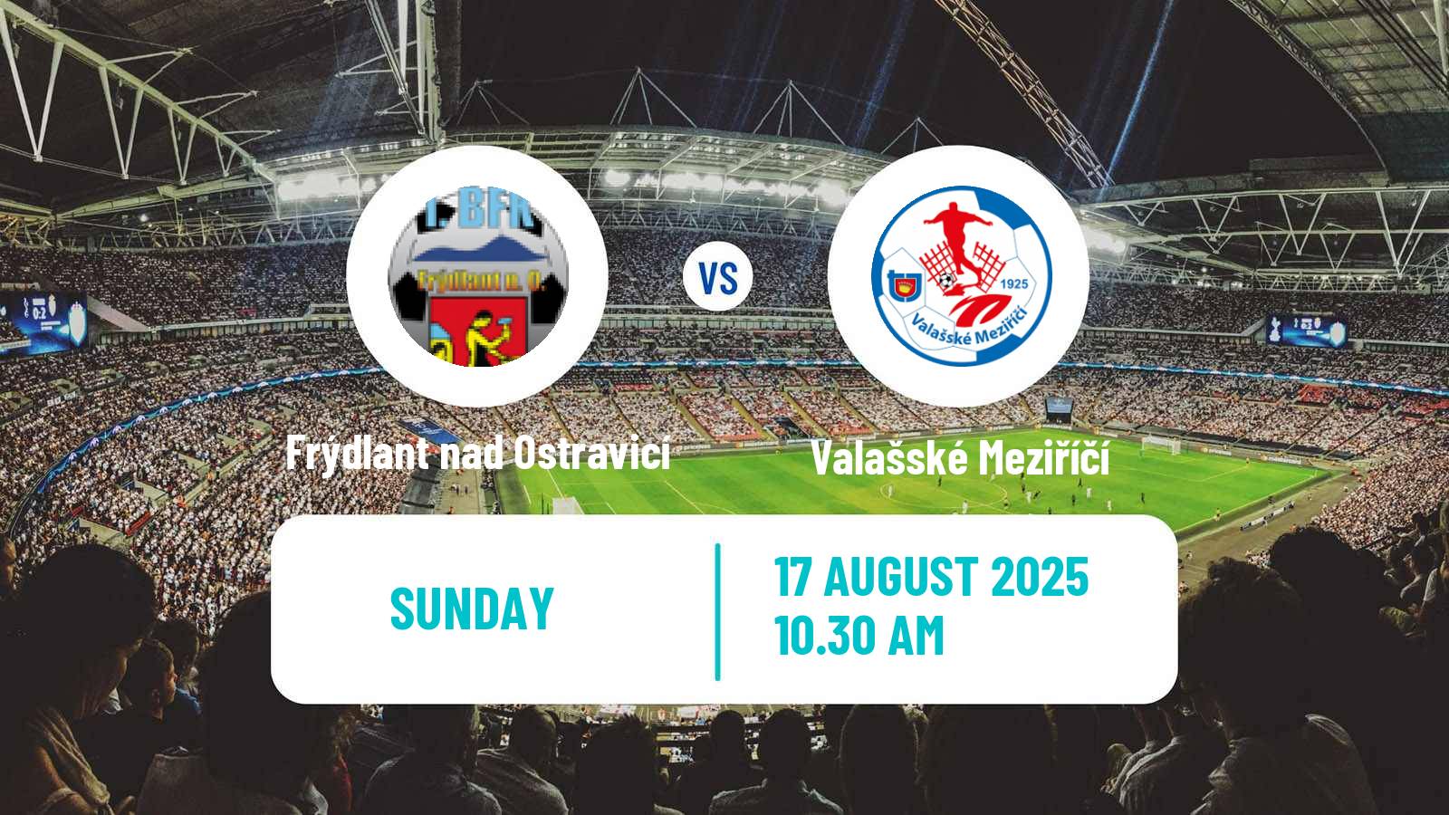 Football Czech Division F Frýdlant nad Ostravicí - Valašské Meziříčí