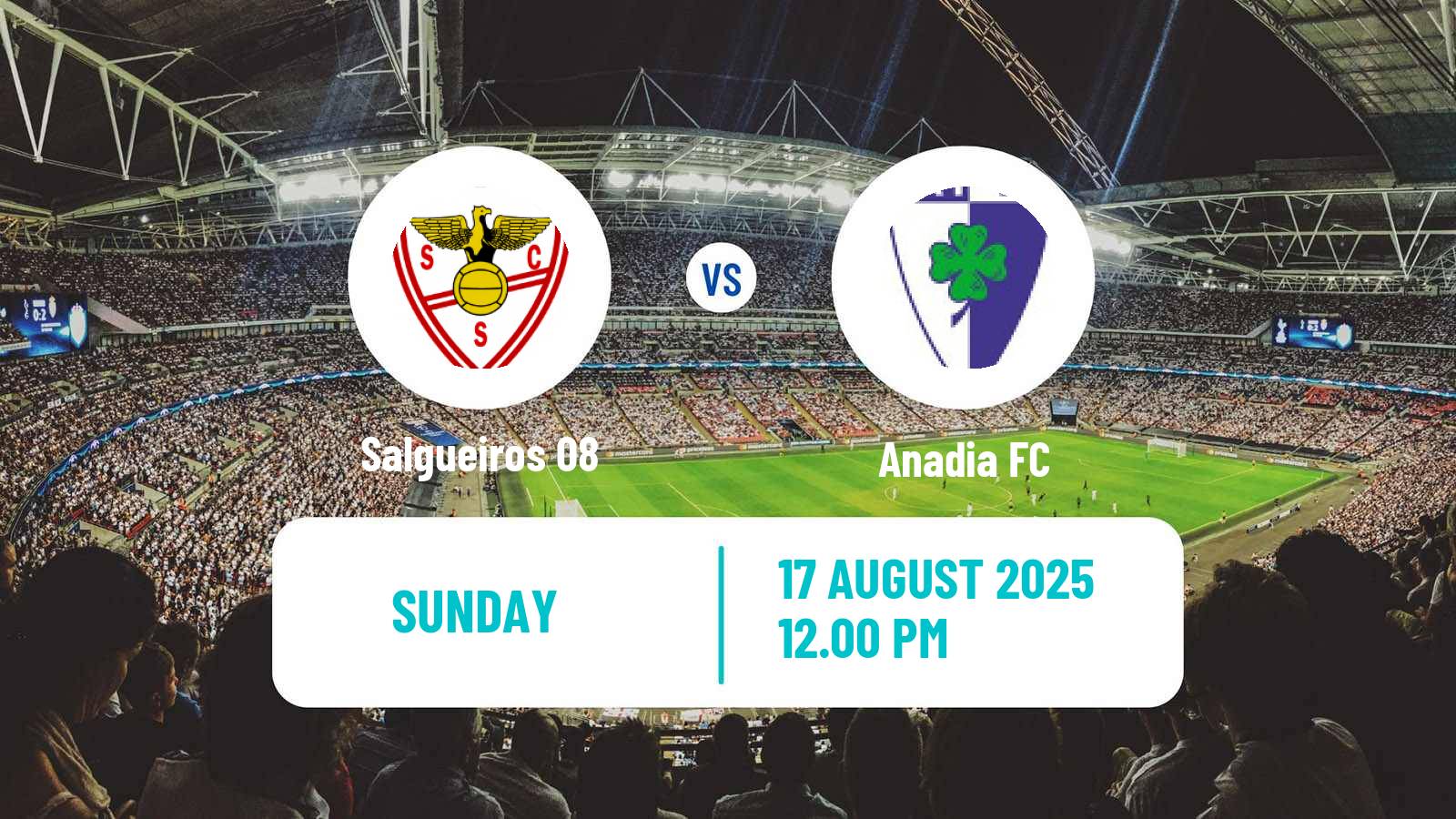 Football Campeonato de Portugal Salgueiros 08 - Anadia