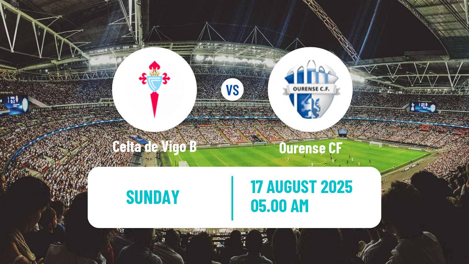 Football Club Friendly Celta de Vigo B - Ourense CF