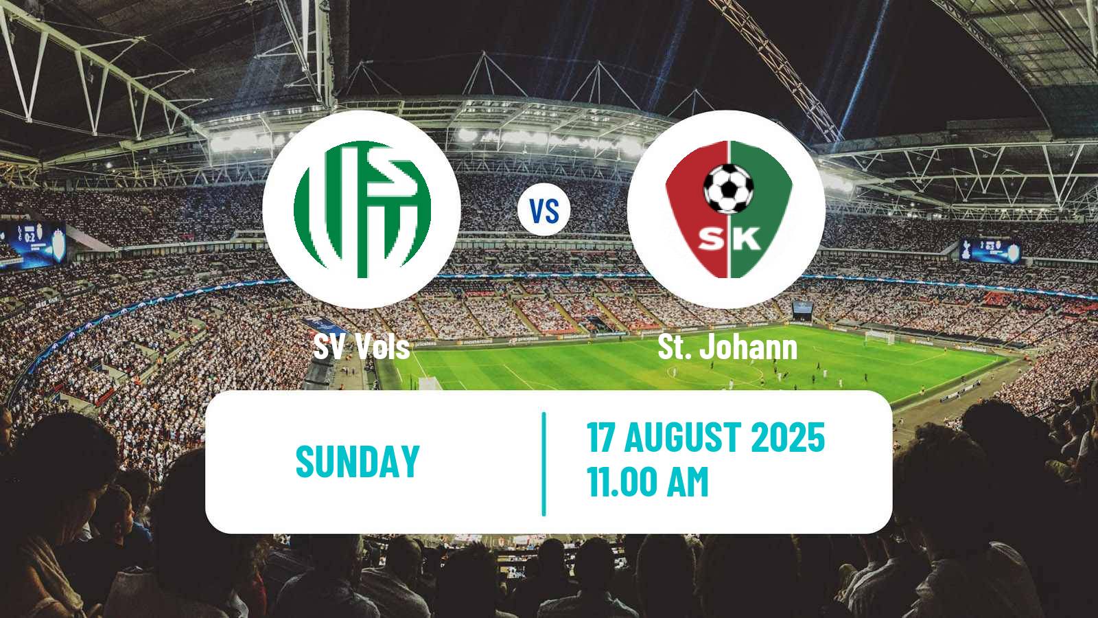 Football Austrian Landesliga Tirol Vols - St. Johann