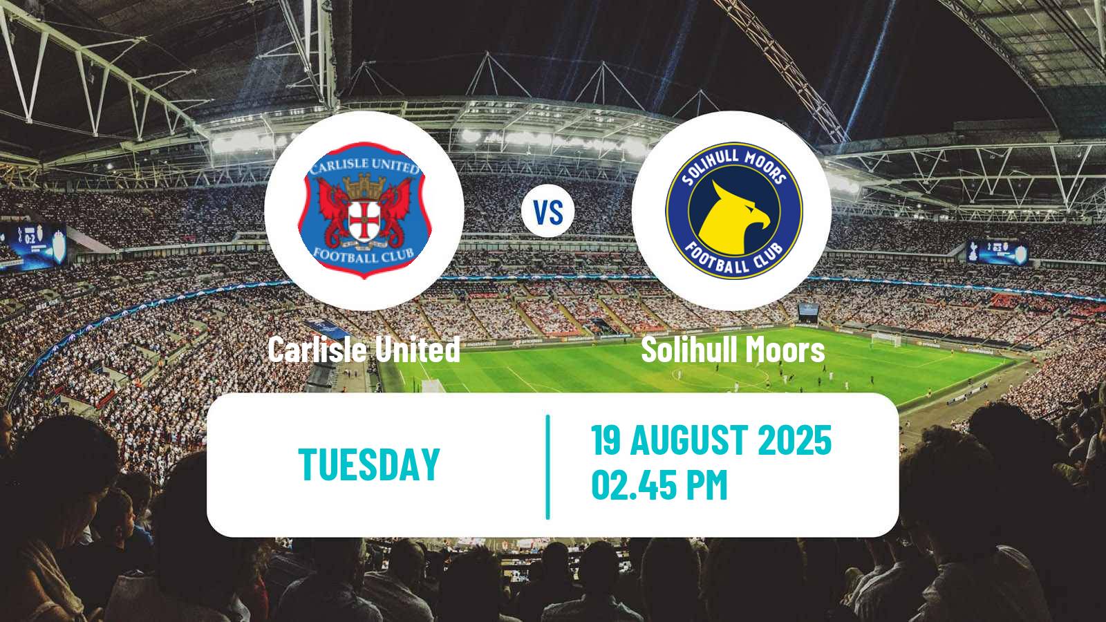 Football English National League Carlisle United - Solihull Moors