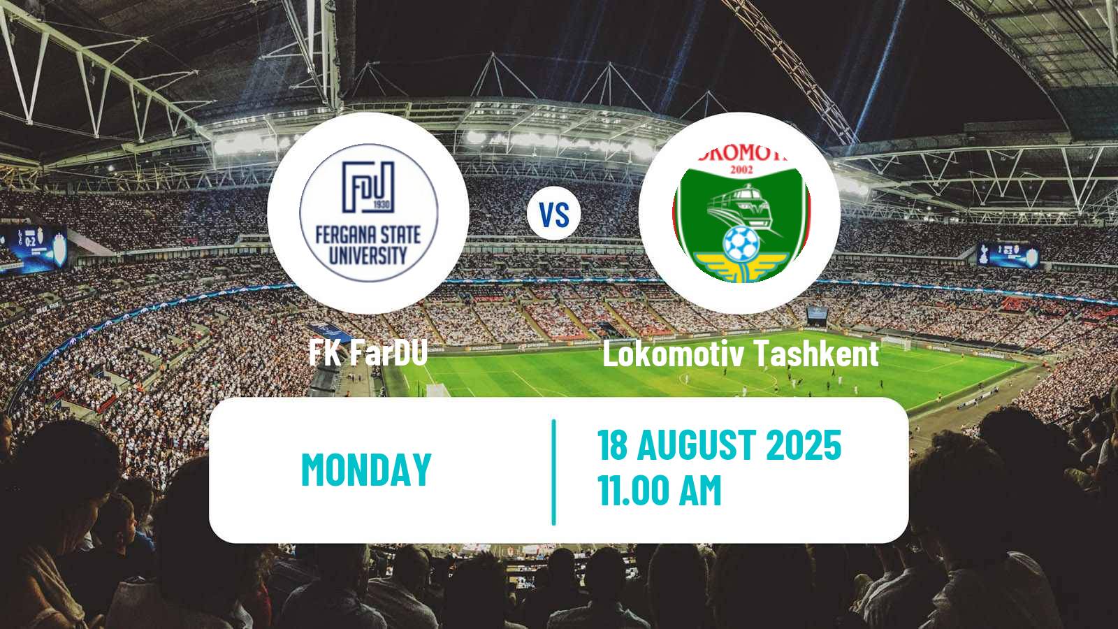 Football Uzbek Pro Liga FarDU - Lokomotiv Tashkent