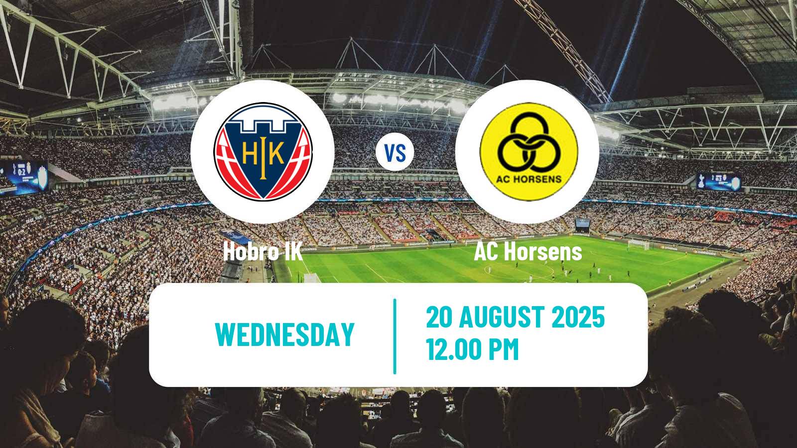 Football Danish 1 Division Hobro - Horsens