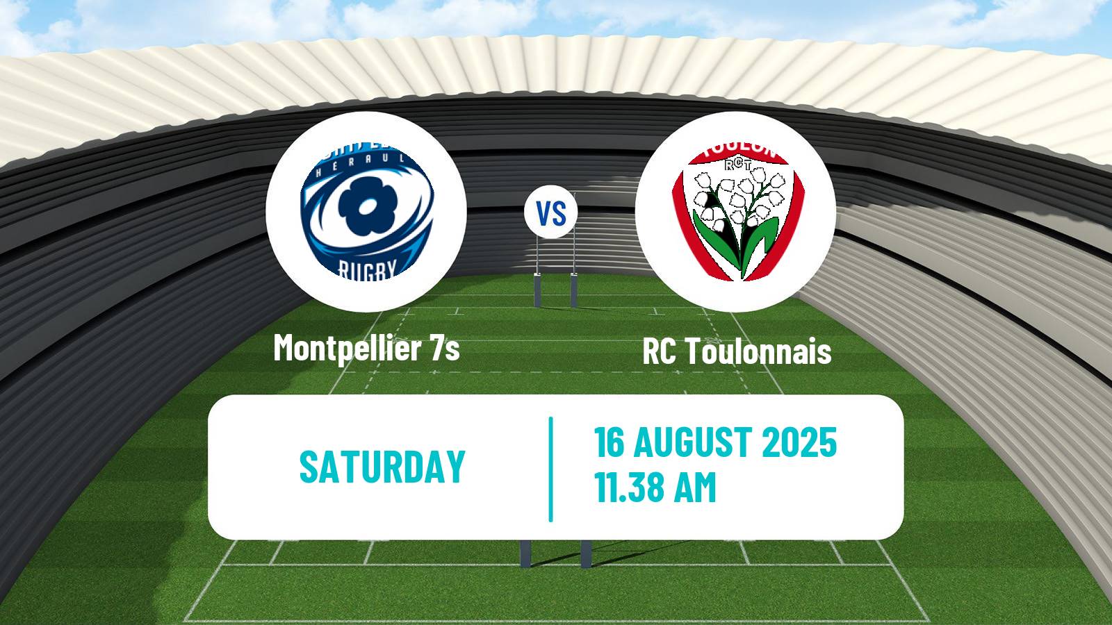 Rugby union French Supersevens Montpellier 7s - RC Toulonnais