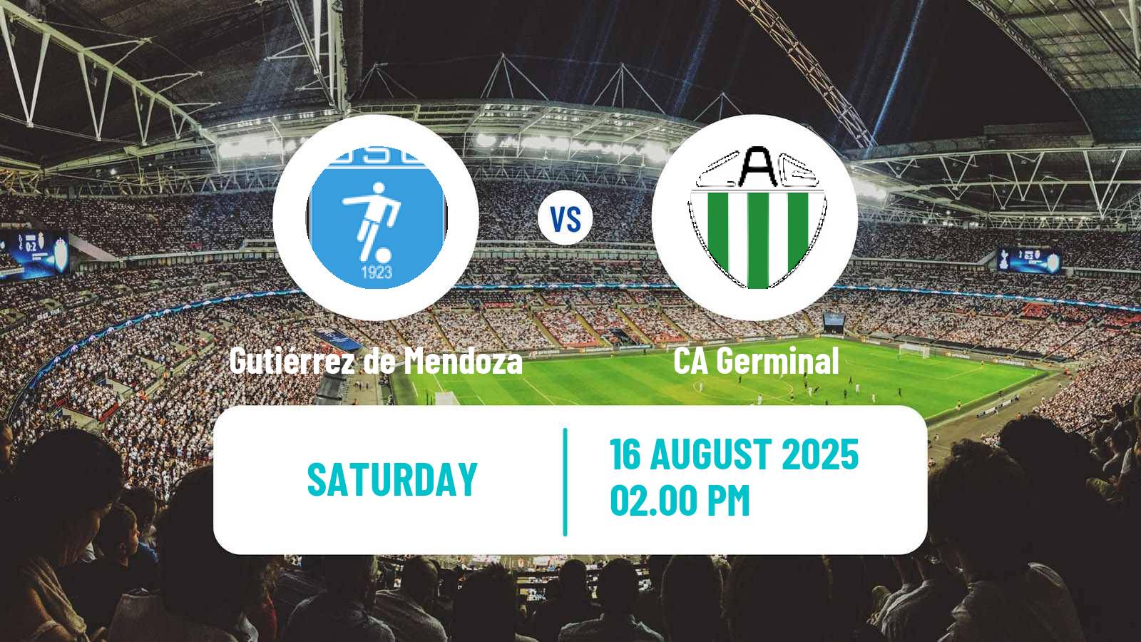 Football Argentinian Torneo Federal Gutiérrez de Mendoza - Germinal