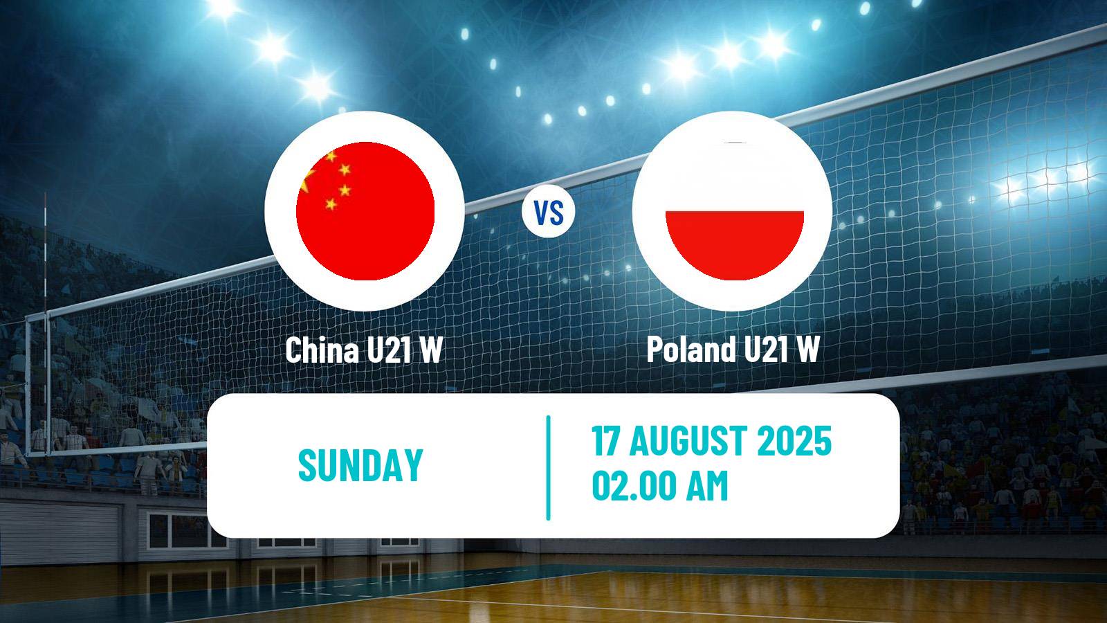 Volleyball World Championship U21 Volleyball Women China U21 W - Poland U21 W