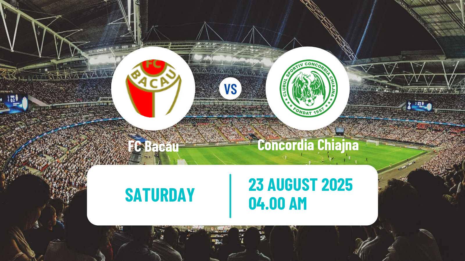 Football Romanian Division 2 FC Bacău - Concordia Chiajna