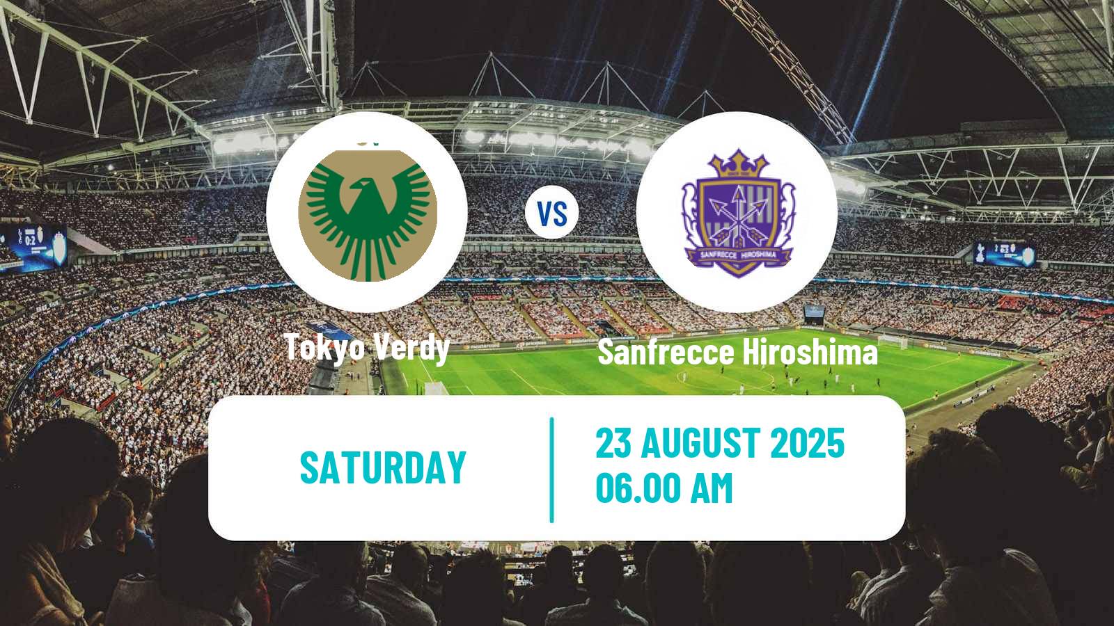 Football Japan J1 League Tokyo Verdy - Sanfrecce Hiroshima