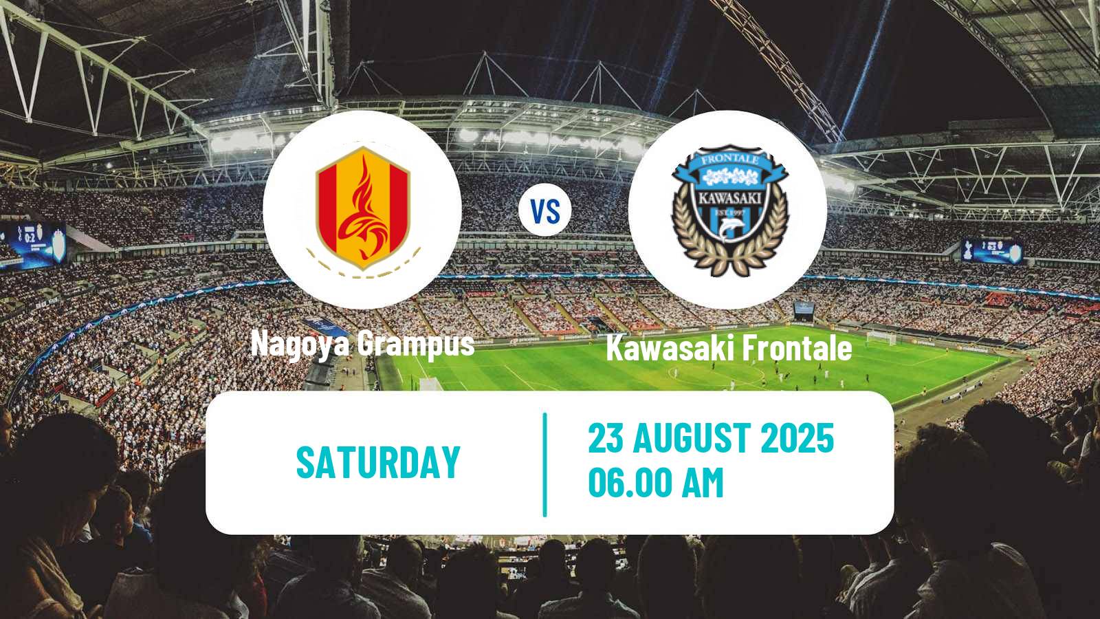 Football Japan J1 League Nagoya Grampus - Kawasaki Frontale