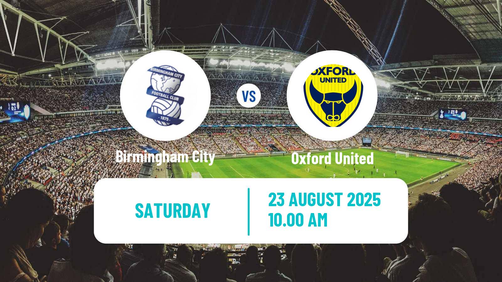 Football English League Championship Birmingham City - Oxford United