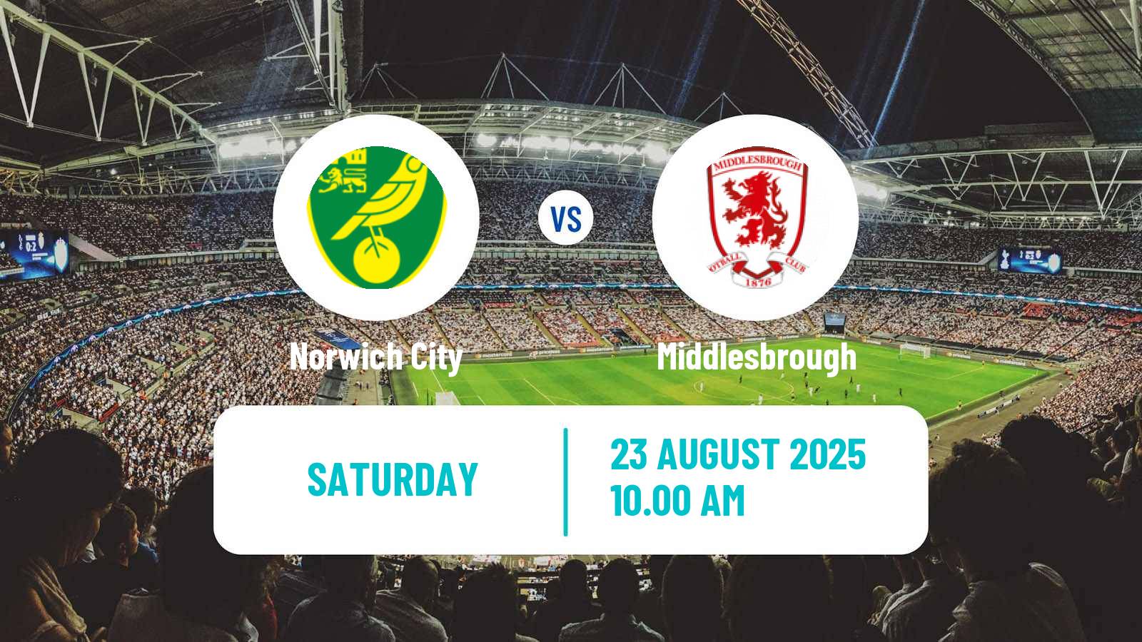 Football English League Championship Norwich City - Middlesbrough