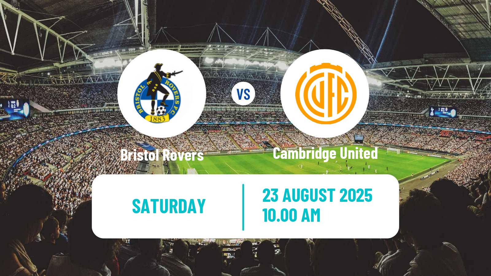 Football English League Two Bristol Rovers - Cambridge United