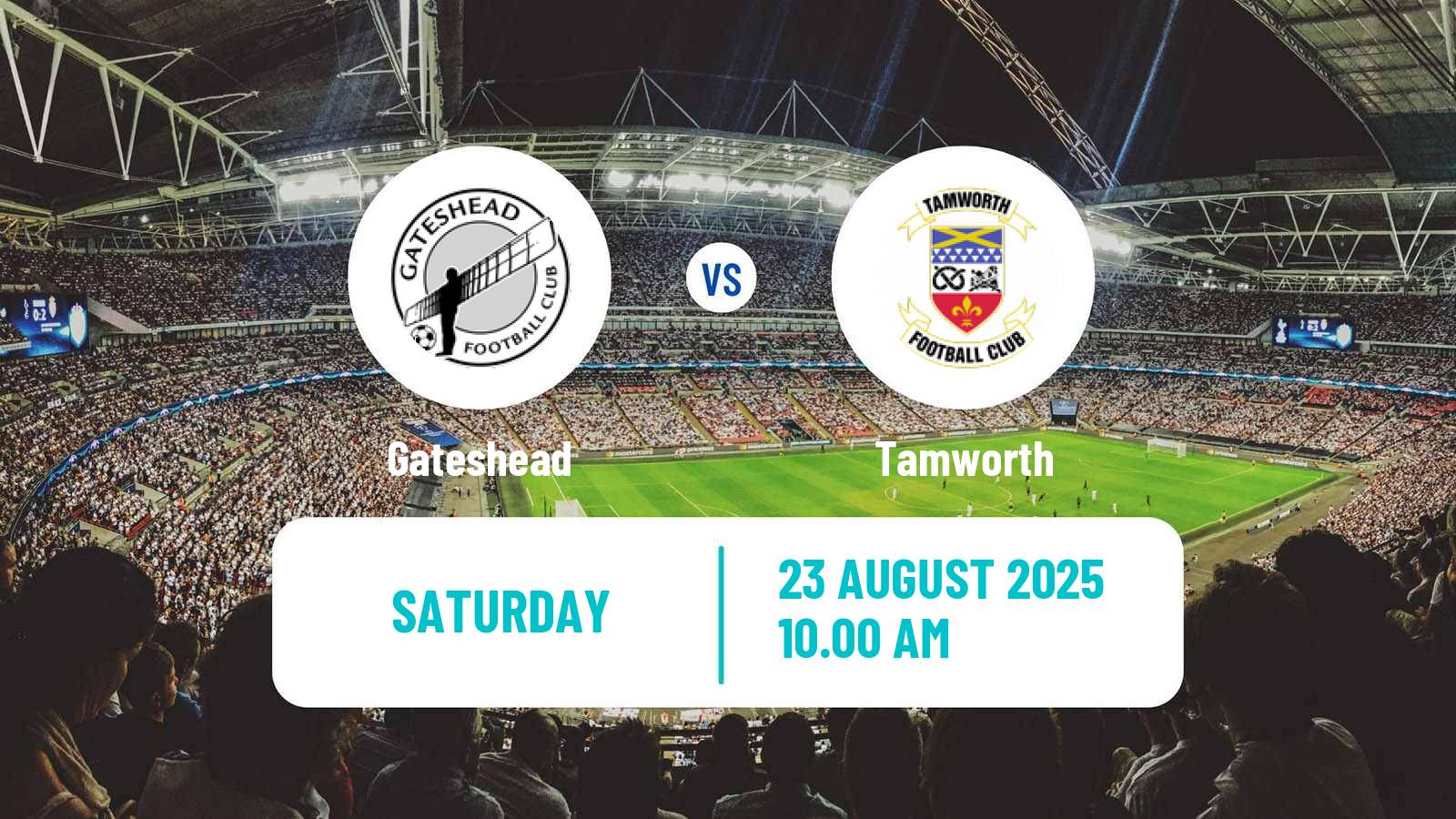 Football English National League Gateshead - Tamworth