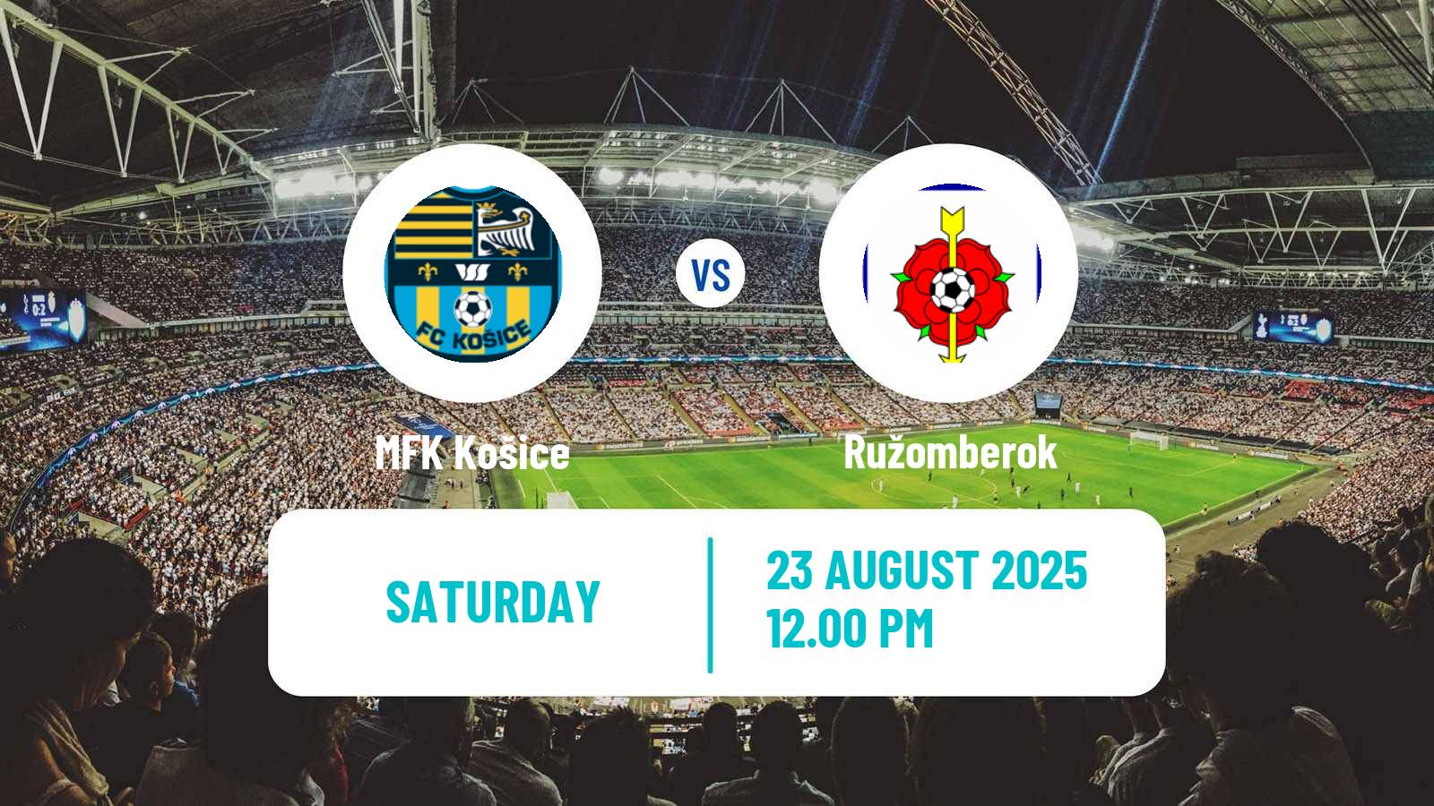 Football Slovak Superliga MFK Košice - Ružomberok