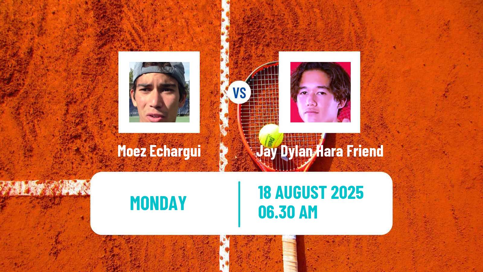 Tennis Hersonissos 4 Challenger Men Moez Echargui - Jay Dylan Hara Friend