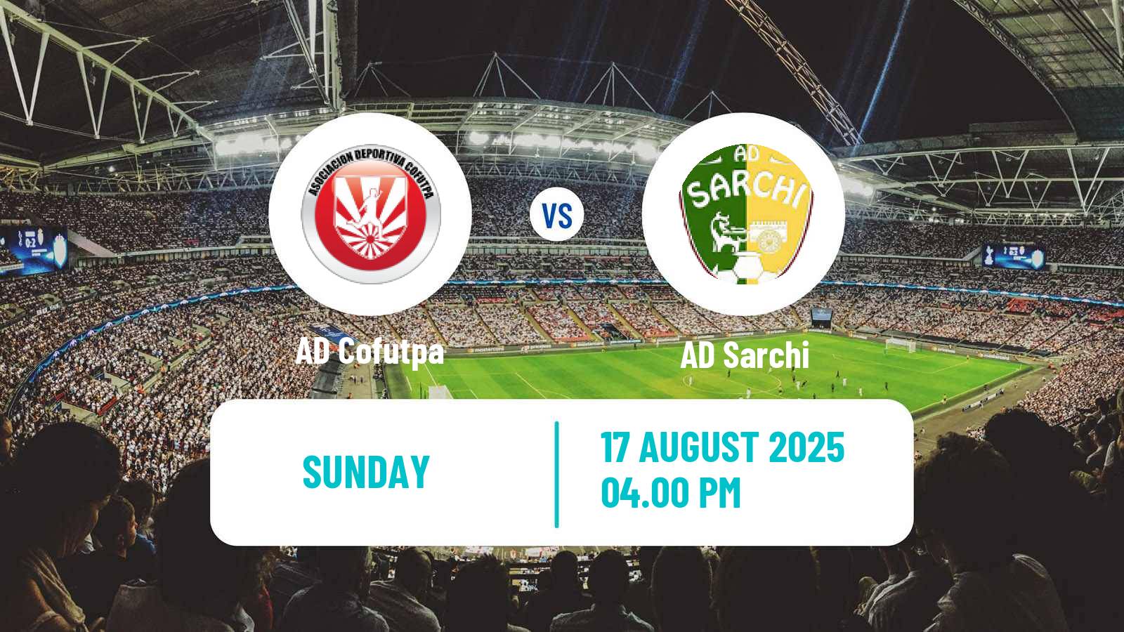 Football Costa Rican Liga de Ascenso Cofutpa - Sarchi