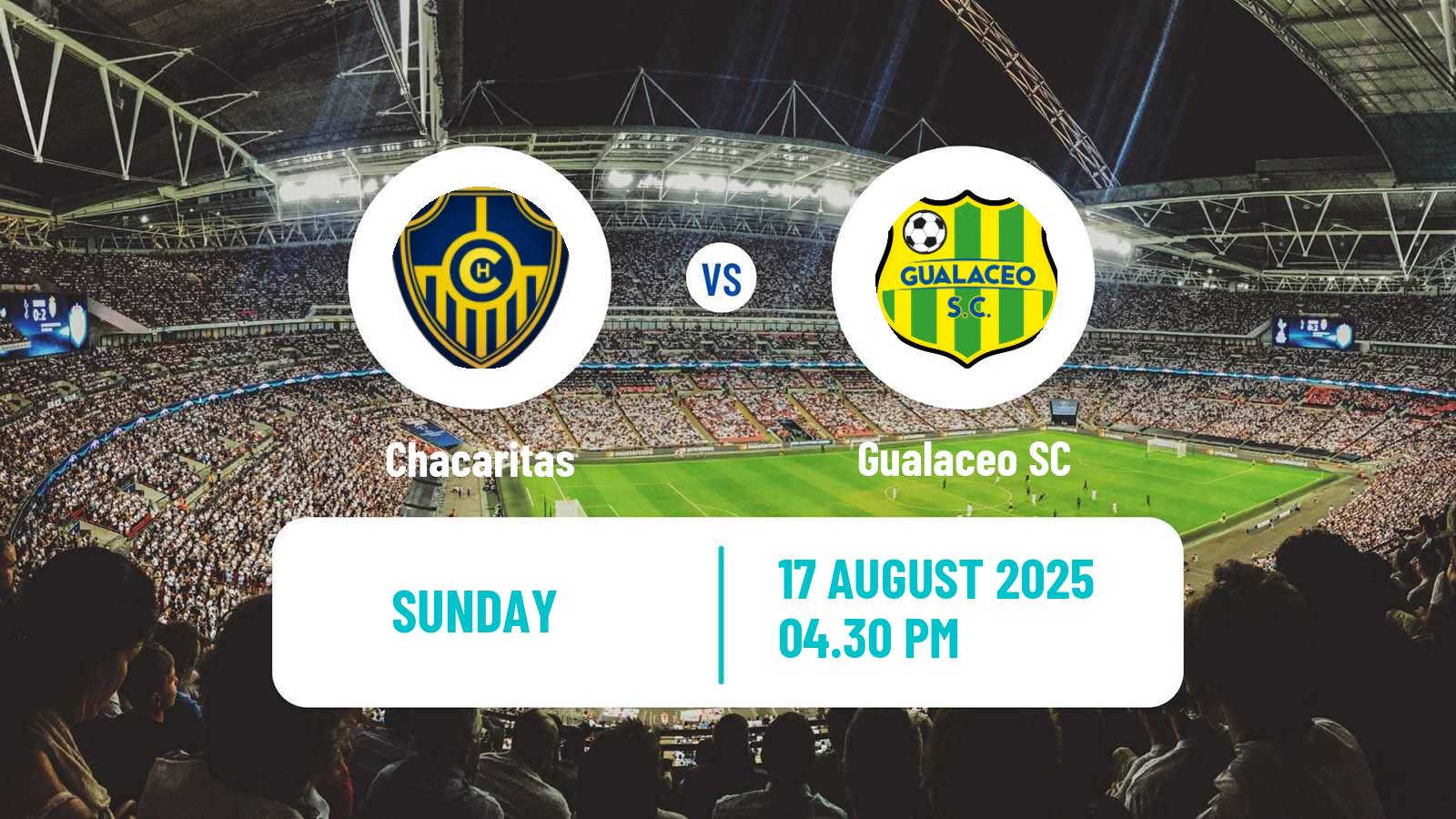 Football Ecuadorian Serie B Chacaritas - Gualaceo