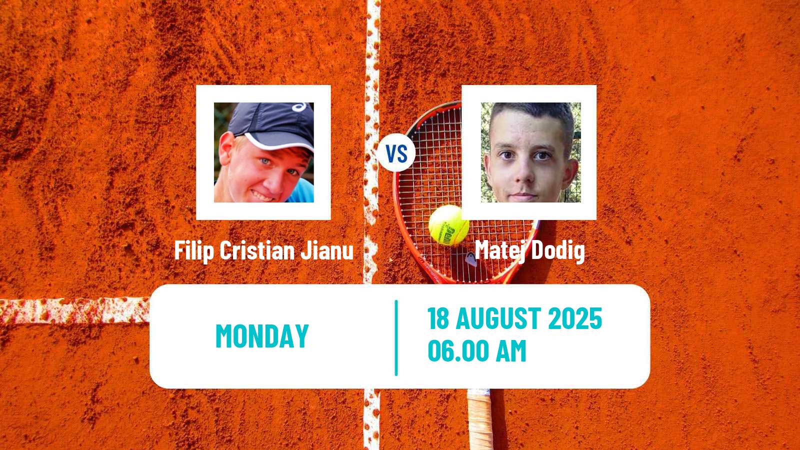 Tennis Sofia 2 Challenger Men Filip Cristian Jianu - Matej Dodig