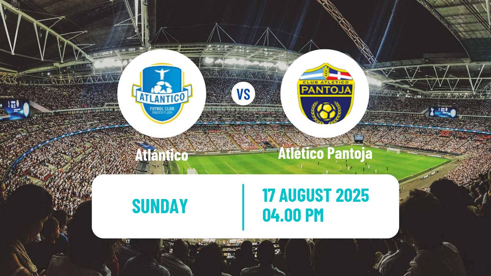 Football Dominican Republic LDF Atlántico - Atlético Pantoja