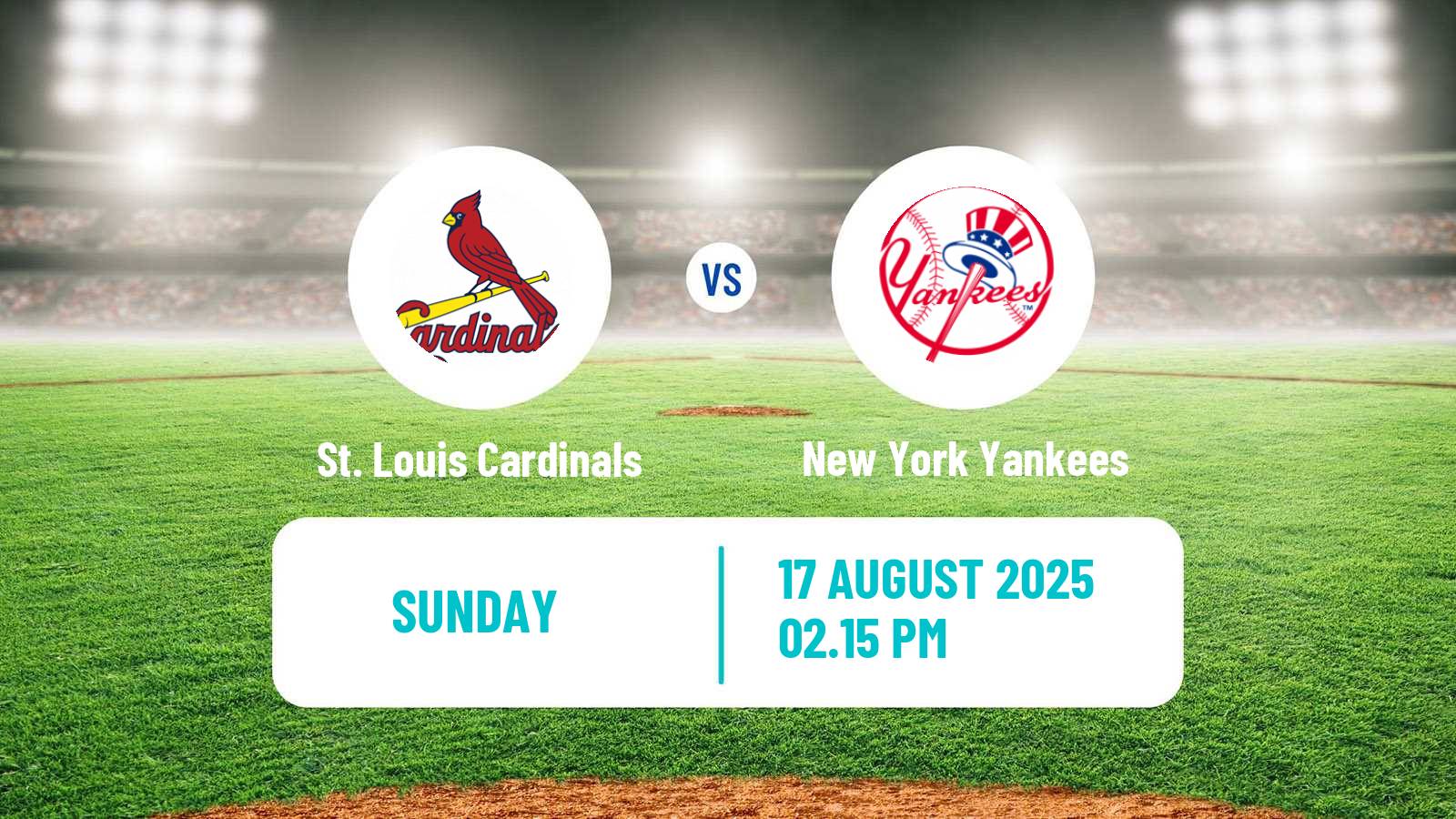 Baseball MLB St. Louis Cardinals - New York Yankees