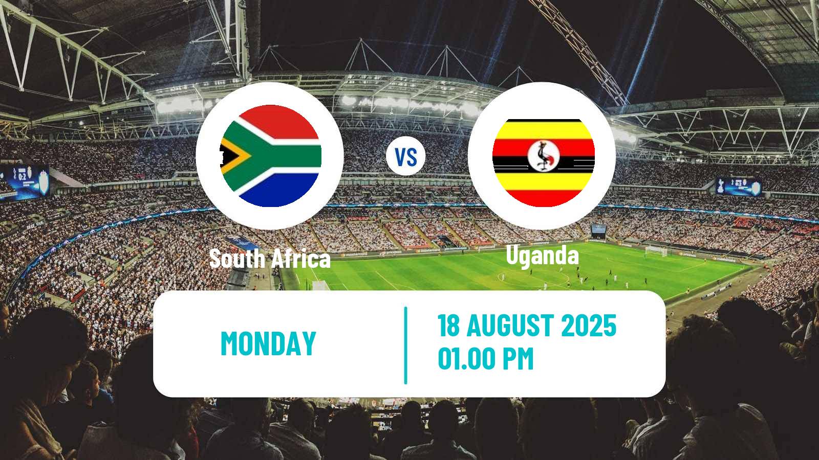 Football African Nations Championship South Africa - Uganda