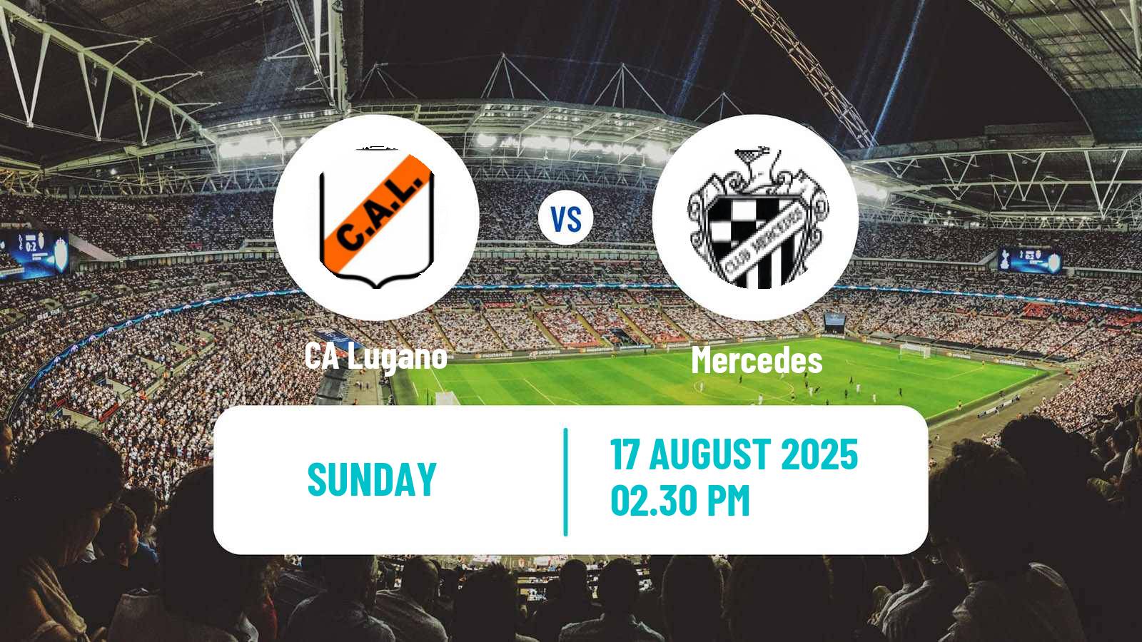 Football Argentinian Primera C Lugano - Mercedes