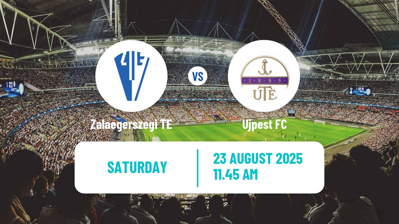 Football Hungarian NB I Zalaegerszegi TE - Ujpest