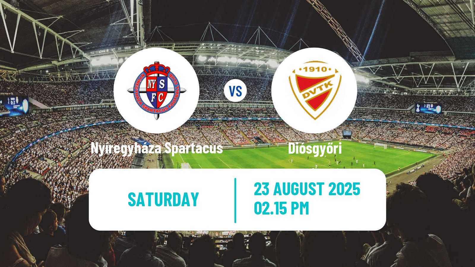 Football Hungarian NB I Nyíregyháza Spartacus - Diósgyőri