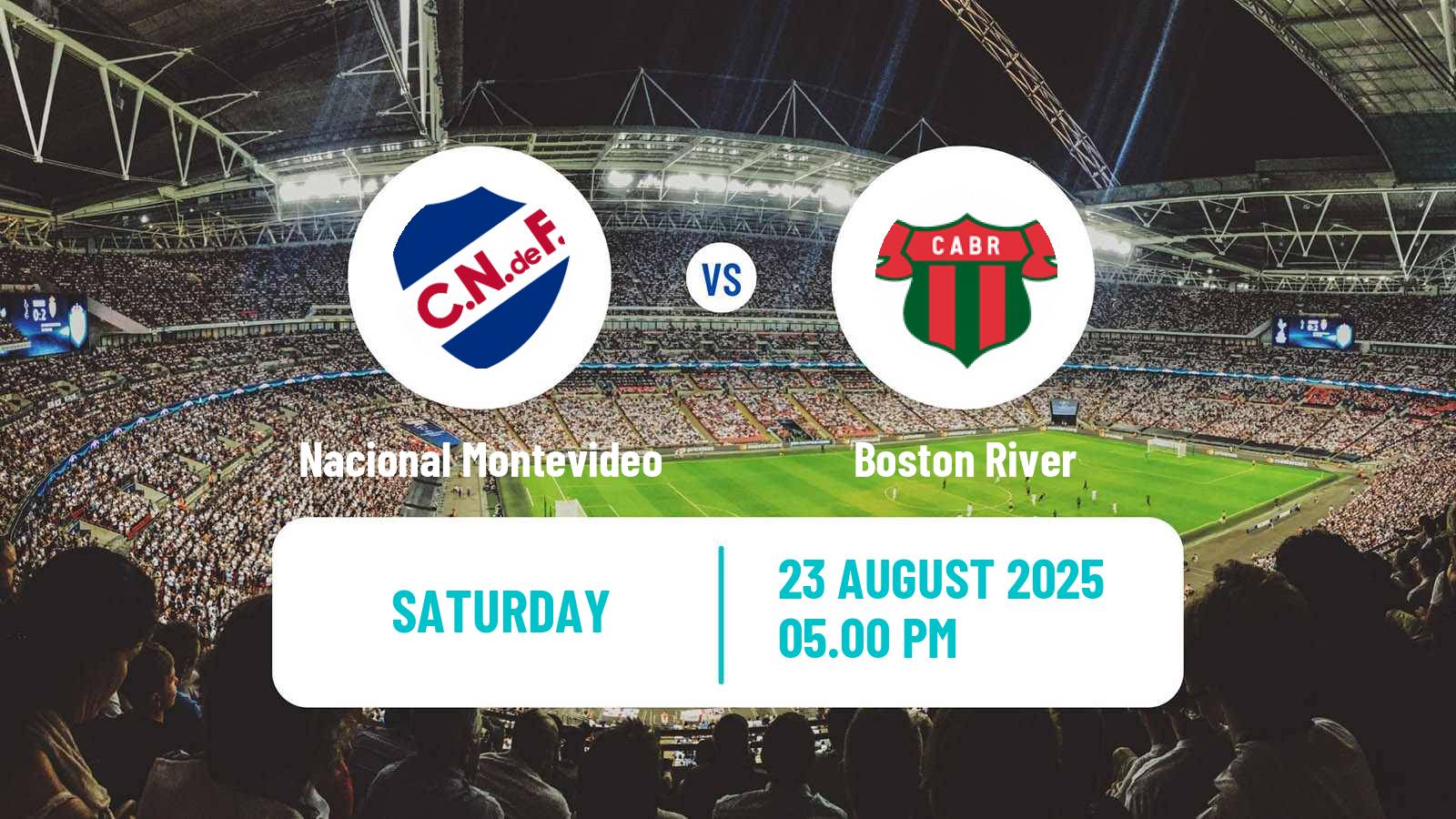 Football Uruguayan Primera Division Nacional Montevideo - Boston River