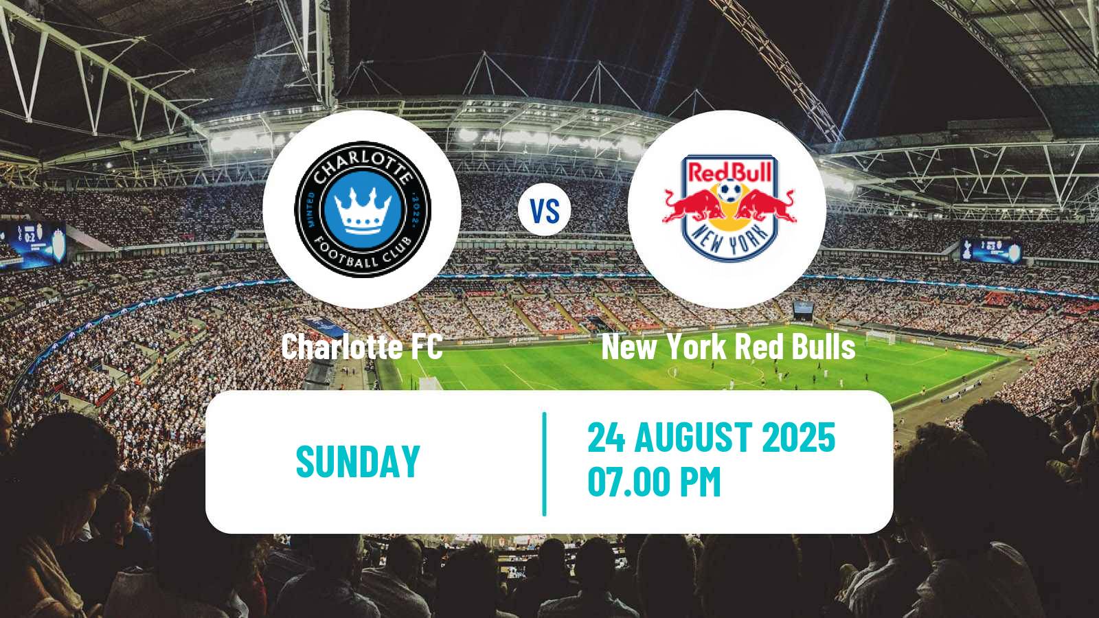 Football MLS Charlotte - New York Red Bulls