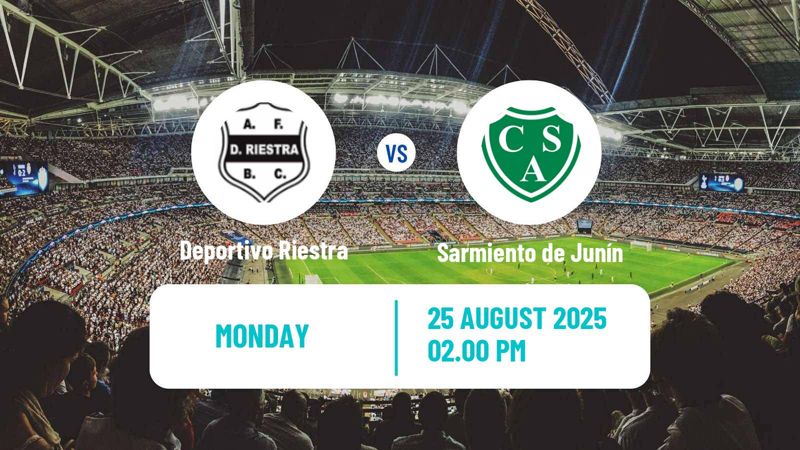 Football Argentinian Liga Profesional Deportivo Riestra - Sarmiento de Junín