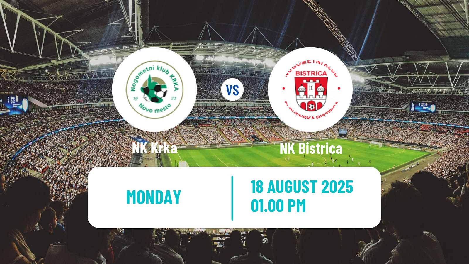 Football Slovenian 2 SNL Krka - Bistrica