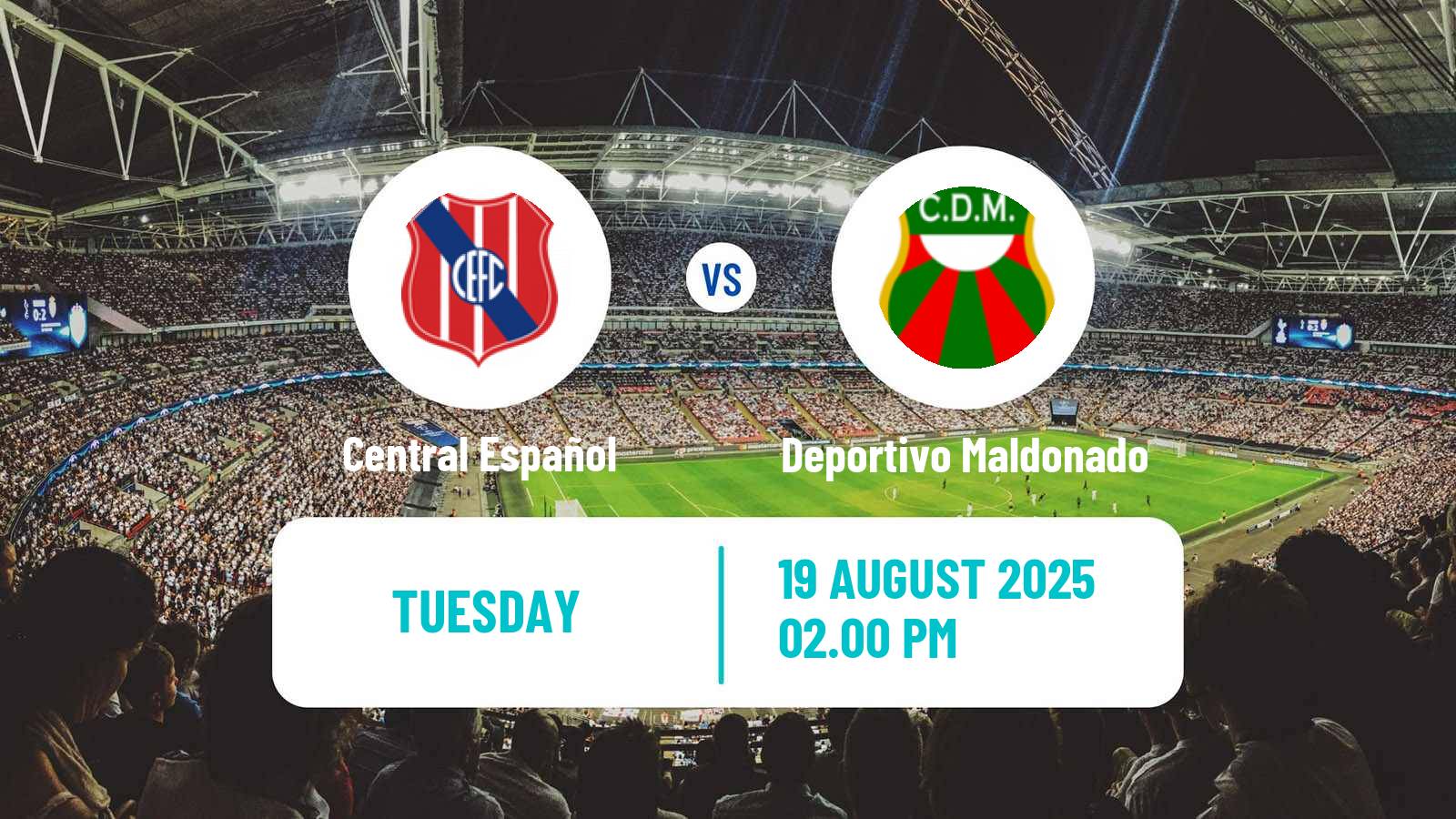 Football Uruguayan Segunda Division Central Español - Deportivo Maldonado
