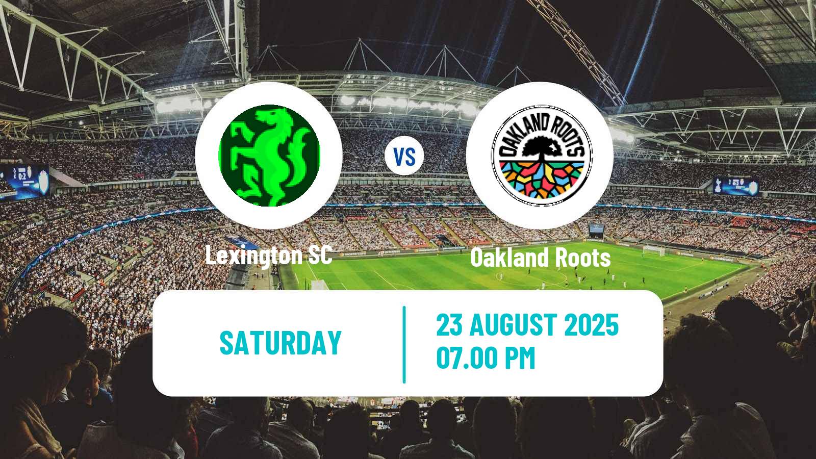 Football USL Championship Lexington - Oakland Roots