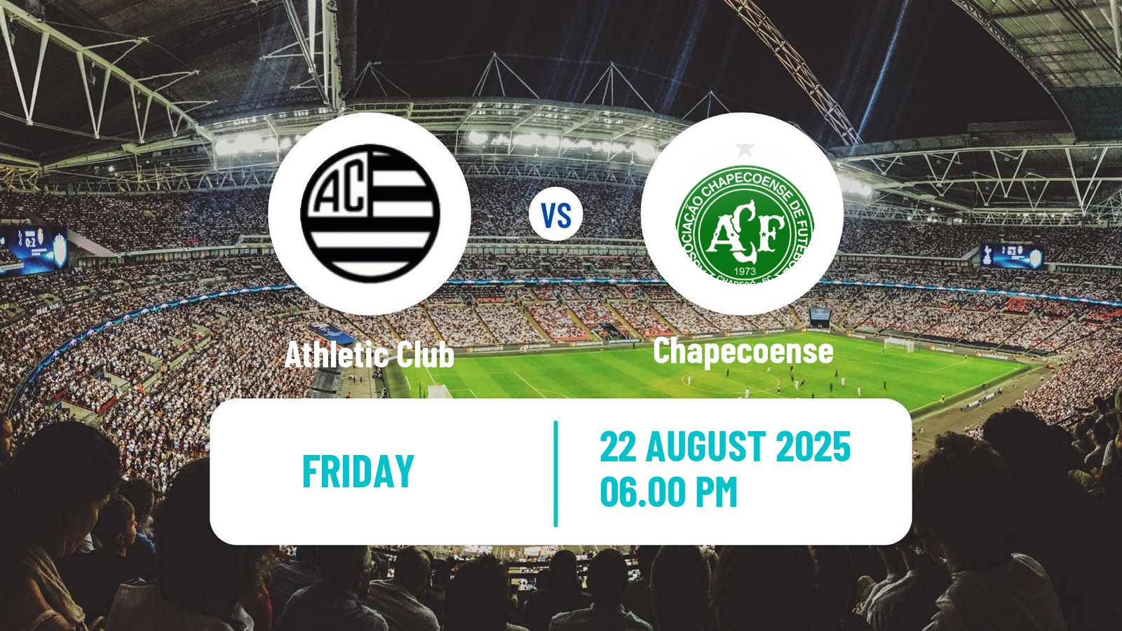Football Brazilian Serie B Athletic Club - Chapecoense