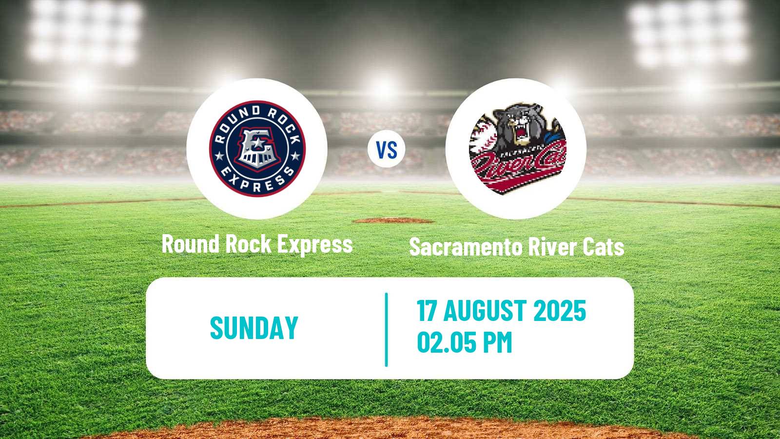 Baseball PCL Round Rock Express - Sacramento River Cats